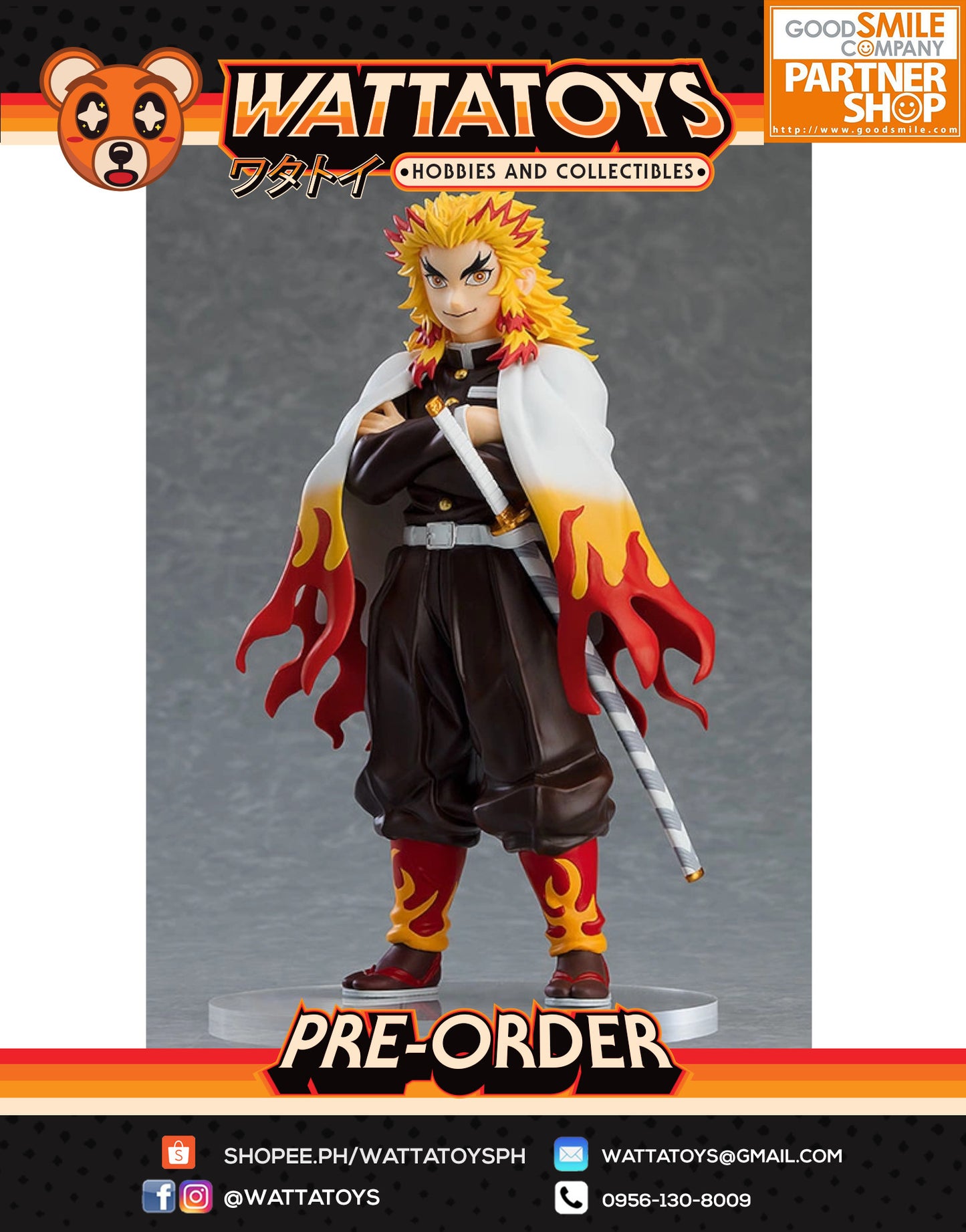 PRE ORDER Pop Up Parade Demon Slayer: Kimetsu no Yaiba - Kyojuro Rengoku