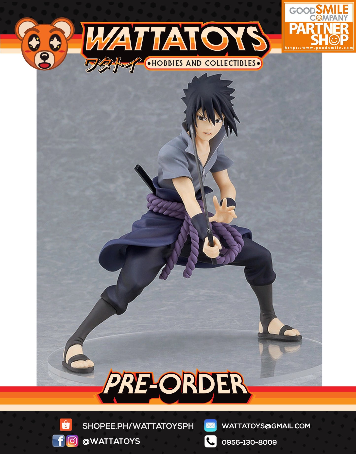 PRE ORDER POP UP PARADE Sasuke Uchiha