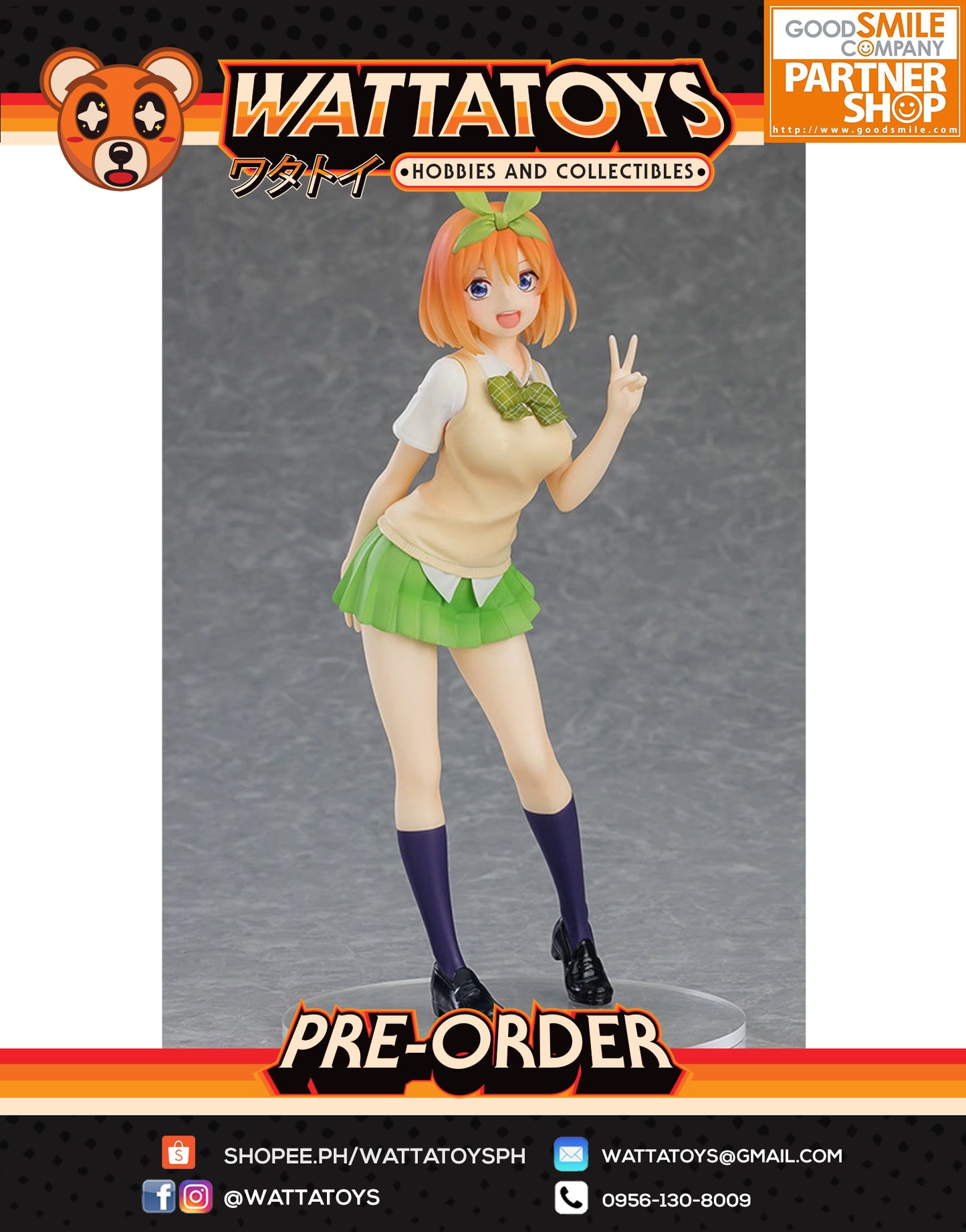 PRE ORDER Pop Up Parade The Quintessential Quintuplets Movie - Yotsuba Nakano 1.5