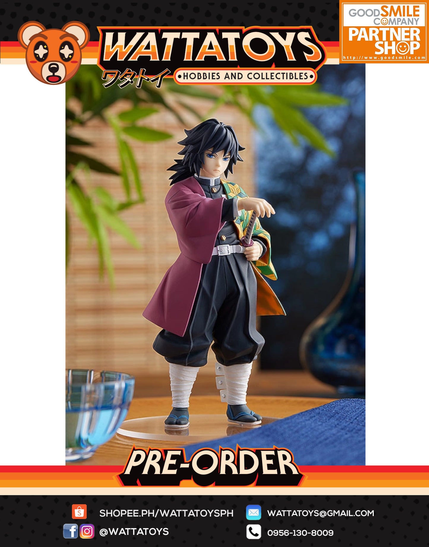 PRE ORDER Pop Up Parade Demon Slayer: Kimetsu no Yaiba - Giyu Tomioka