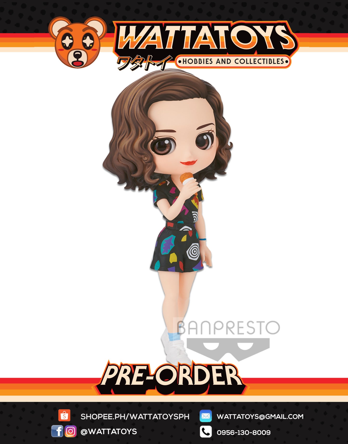 PRE ORDER Q Posket Stranger Things - Eleven Vol. 2