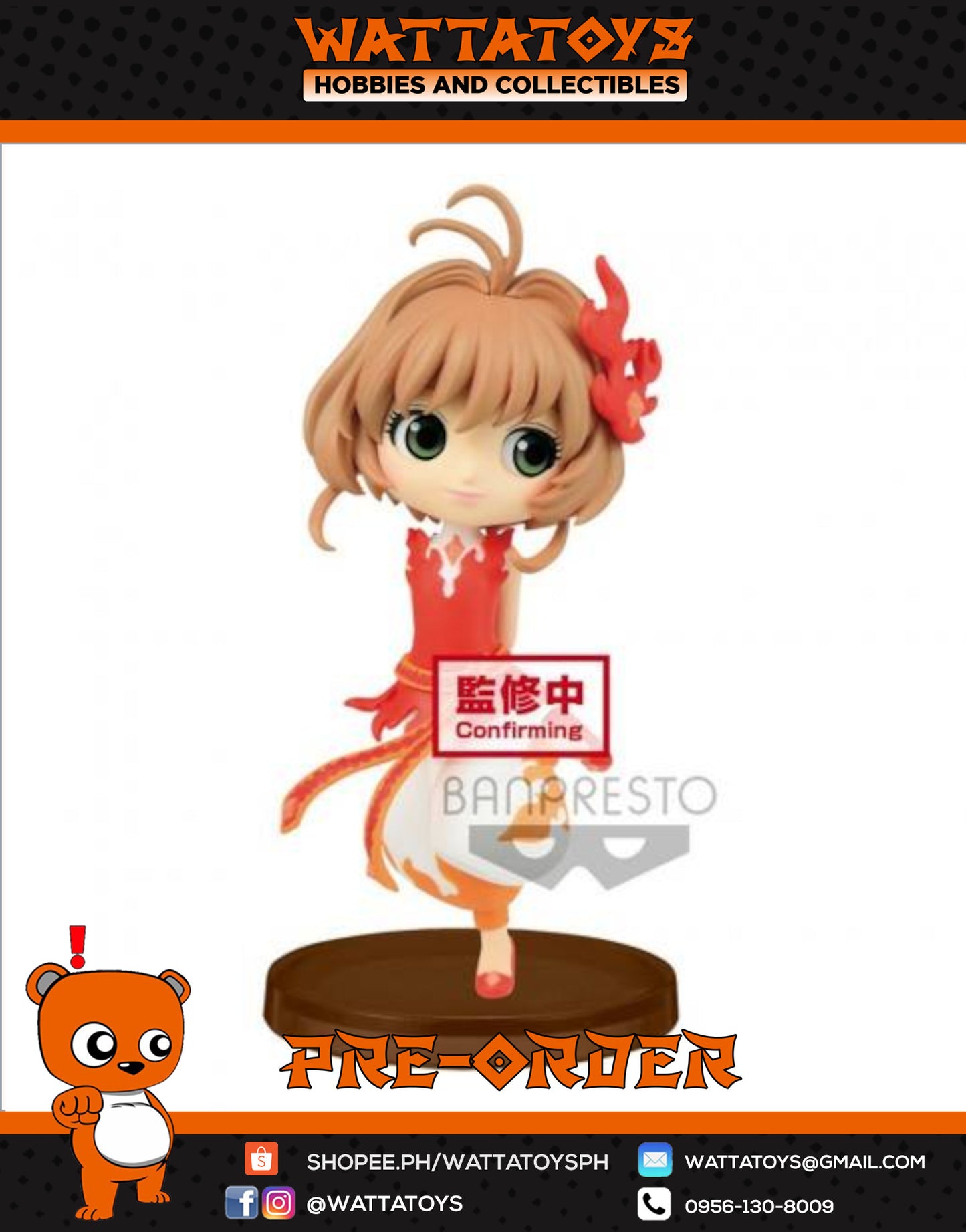 PRE ORDER Q Posket Petit Cardcaptor Sakura Vol. 1 (A: Sakura Kinomoto)