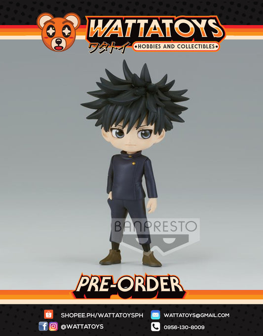 PRE ORDER Q POSKET PETIT VOL. 1  JUJUTSU KAISEN (B: MEGUMI FUSHIGURO)