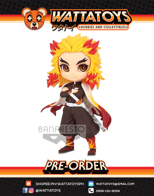 PRE ORDER Q Posket Petit Demon Slayer Kimetsu no Yaiba Vol. 5 (A: Kyojuro Rengoku)