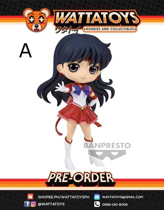 PRE ORDER PRETTY GUARDIAN SAILOR MOON COSMOS THE MOVIE Q POSKET ETERNAL SAILOR MARS