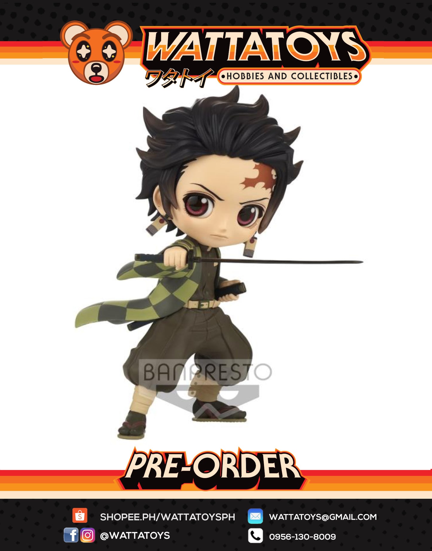 PRE ORDER Q Posket Demon Slayer: Kimetsu no Yaiba  - Tanjiro Kamado III