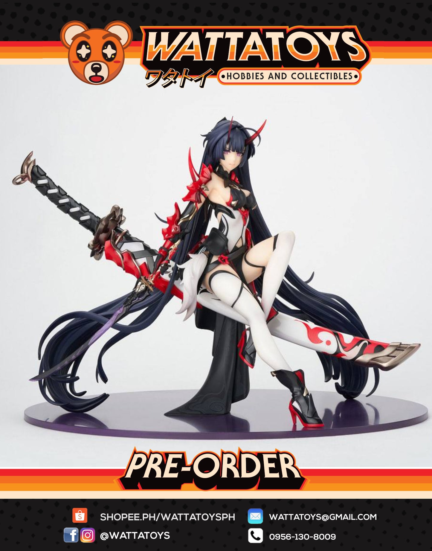 PRE ORDER 1/8 Honkai Impact 3rd - Raiden Mei Herrscher of Thunder Lament of the Fallen Ver. Standard Edition