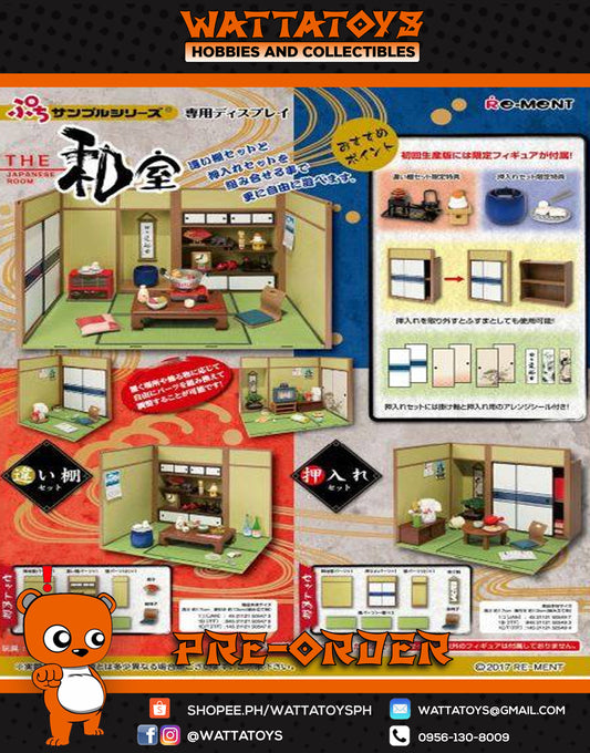 PRE ORDER Re-ment: Japan Room Closet Shelf (re-offer) [SET]