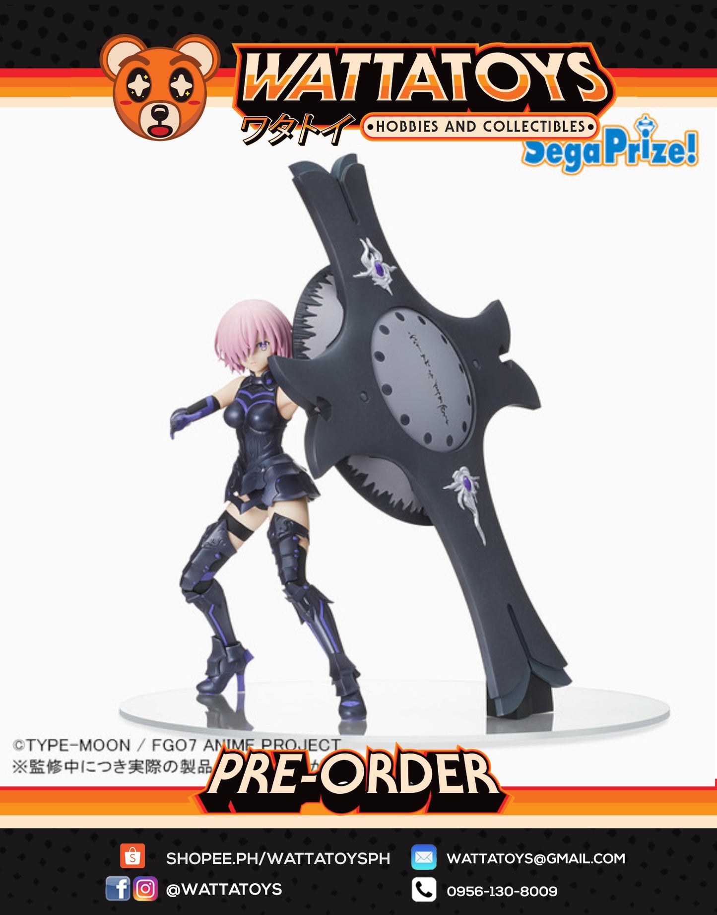 PRE ORDER Fate/Grand Order Absolute Demonic Front: Babylonia SPM Fig. - Mash Kyrielight (A)