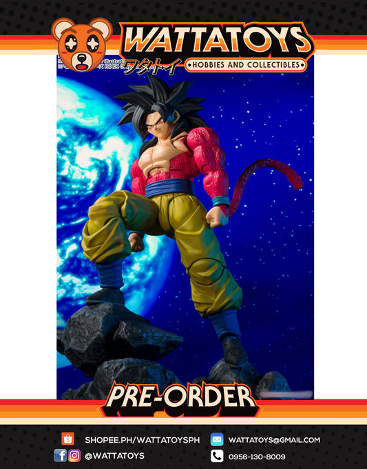 PRE ORDER S.H.Figuarts Dragon Ball Z - Super Saiyan 4 Son Goku