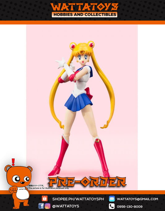 PRE ORDER S.H.Figuarts Sailor Moon Animation Color Edition