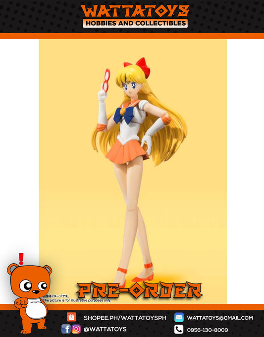 PRE ORDER S.H.Figuarts Sailor Venus Animation Color Edition