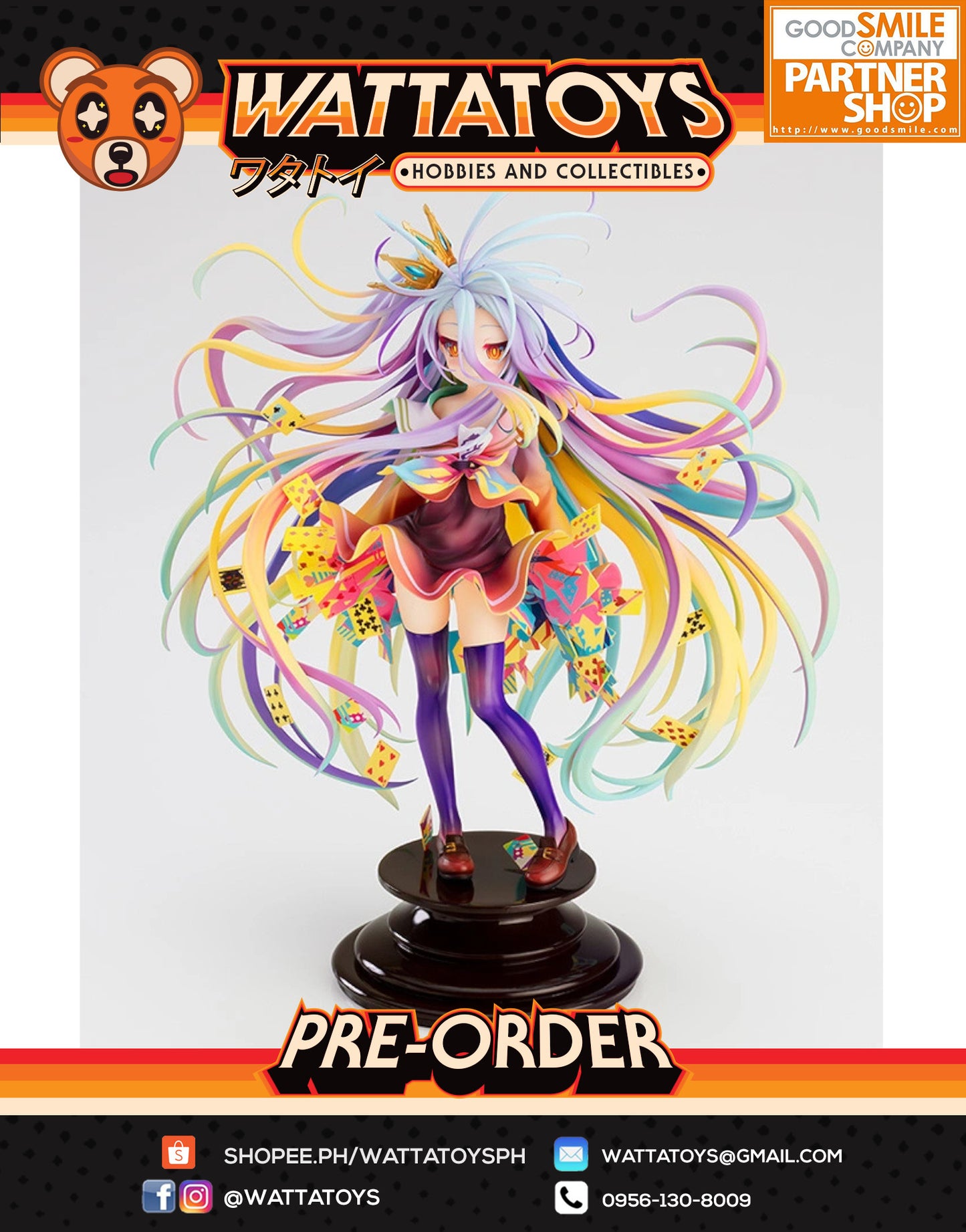 PRE ORDER 1/7 No Game No Life - Shiro: Yuu Kamiya Art Works