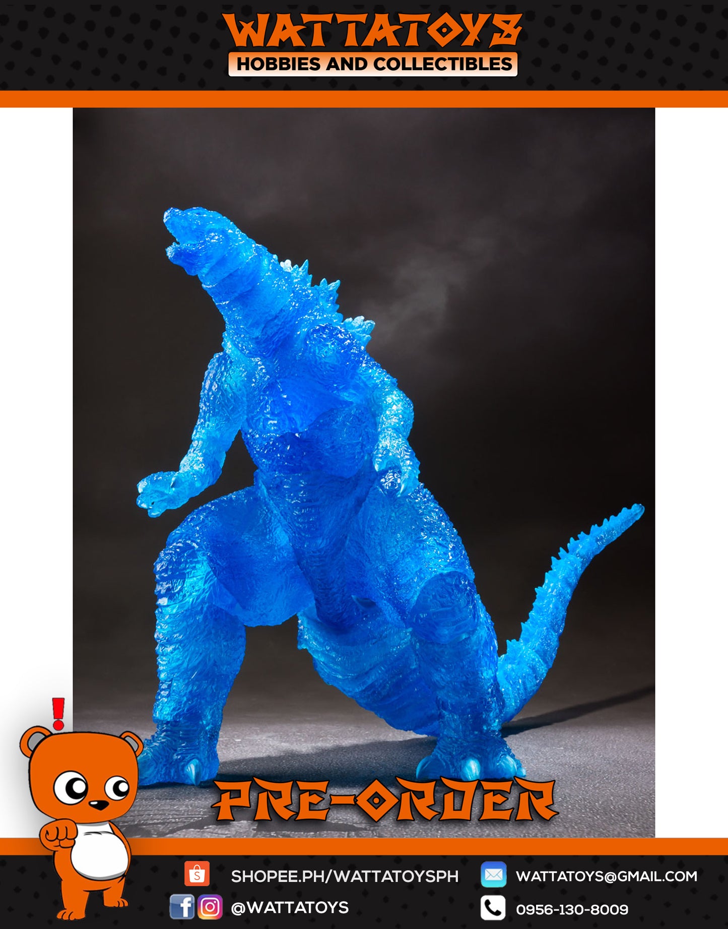 PRE ORDER P-BANDAI S.H.Monster Arts Godzilla 2019 [Event Exclusive Color Edition]