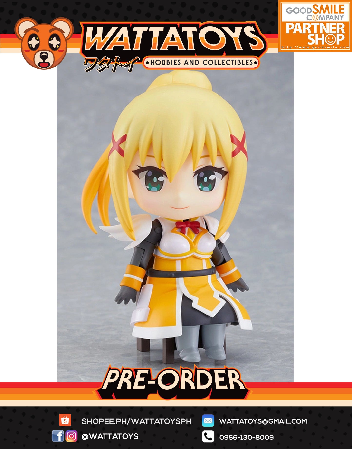 PRE ORDER Nendoroid Swacchao! KONO SUBARASHII SEKAI NI SYUKUFUKU WO! LEGEND OF CRIMSON -Darkness