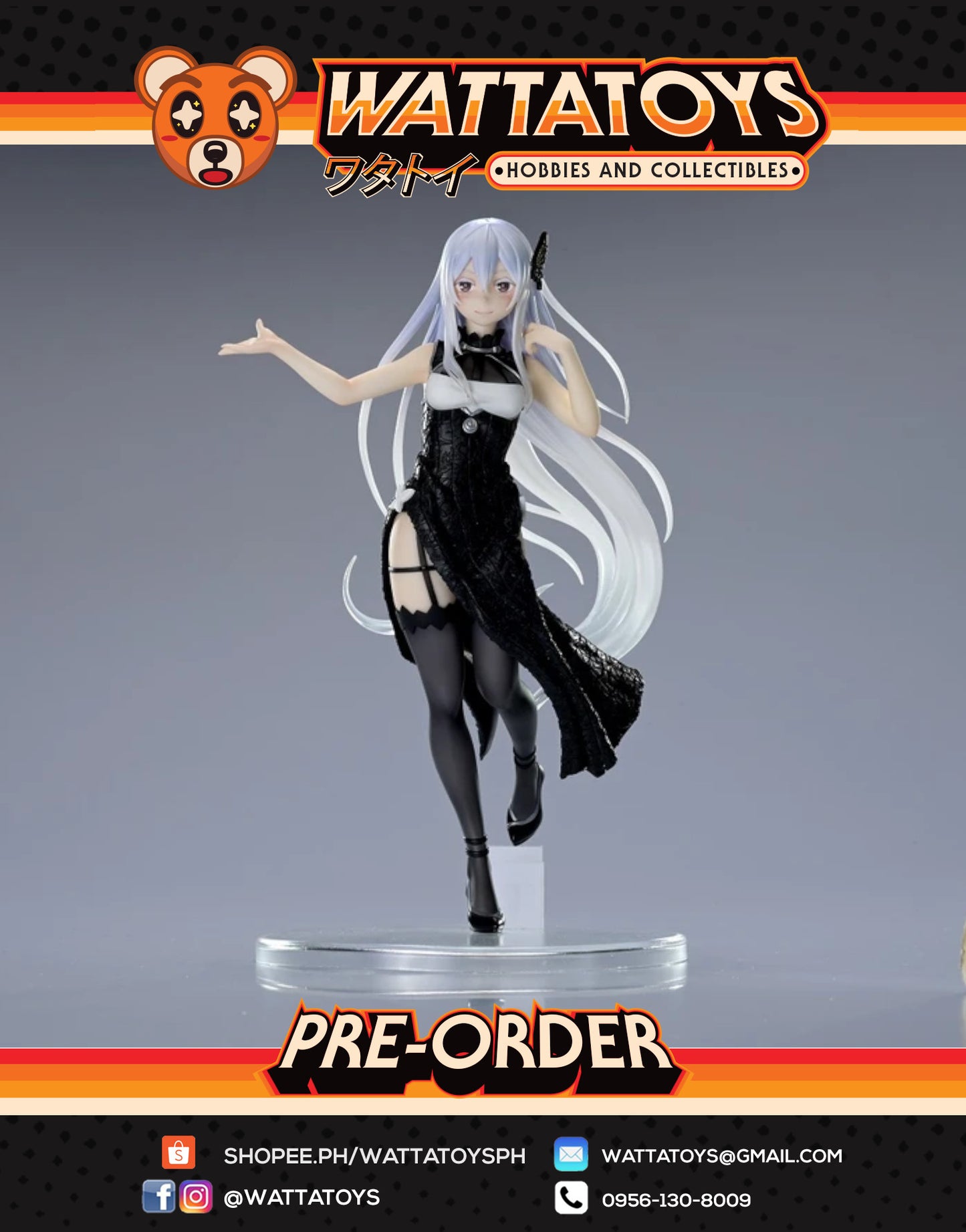 PRE ORDER Re:Zero Coreful Figure - Echidna Mandarin Dress Ver.