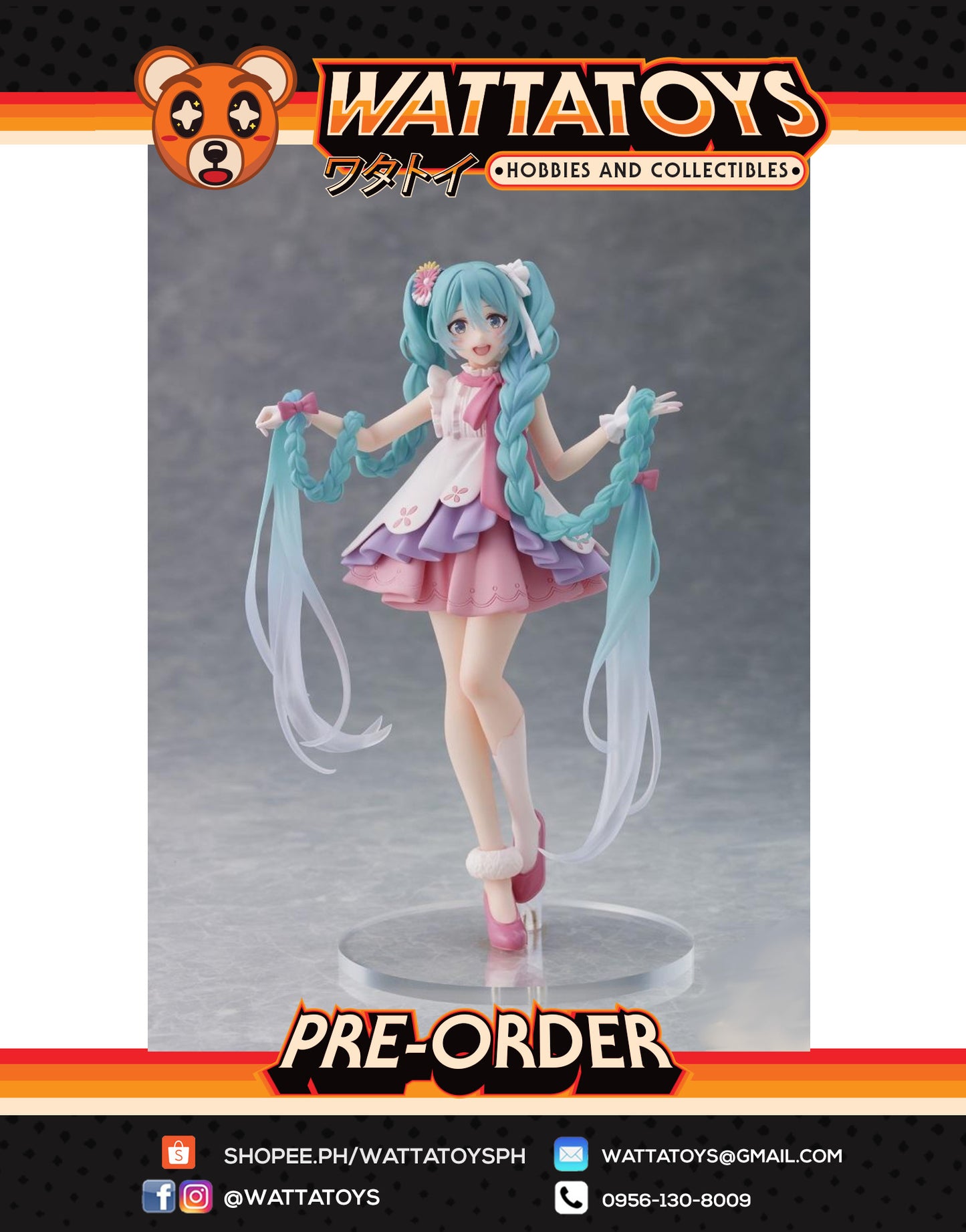 PRE ORDER Hatsune Miku Wonderland Figure -Rapunzel-