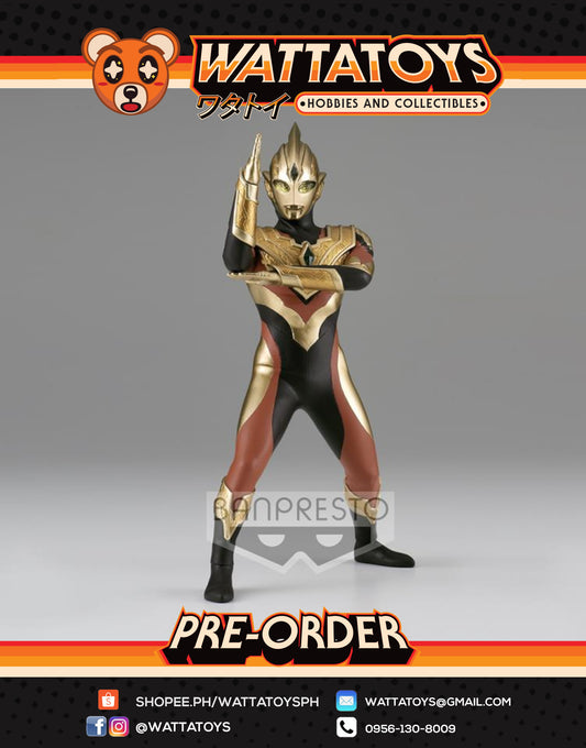 PRE ORDER Ultraman Trigger Hero's Brave Statue Figure Ultraman Trigger Multitype Sunset Glow